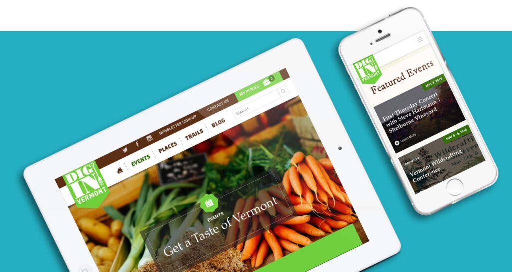 DigIn Vermont Website Design DigIn Vermont Web Design