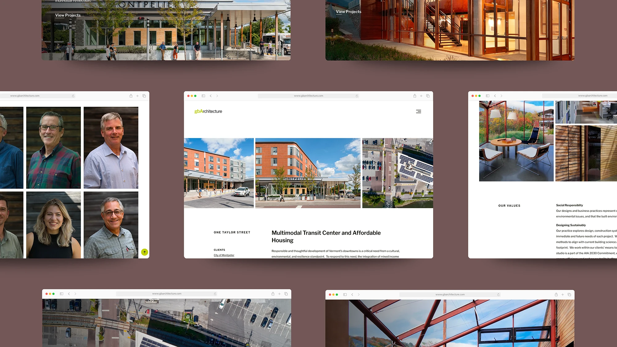 gbArchitecture Website Design