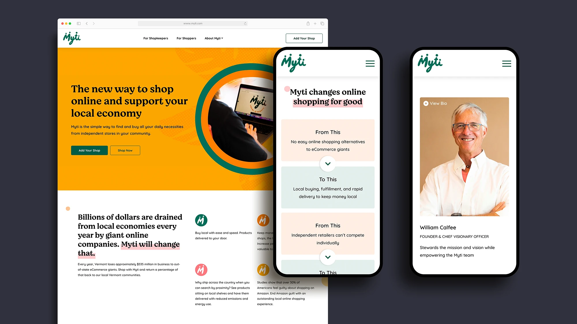 Myti Website Design
