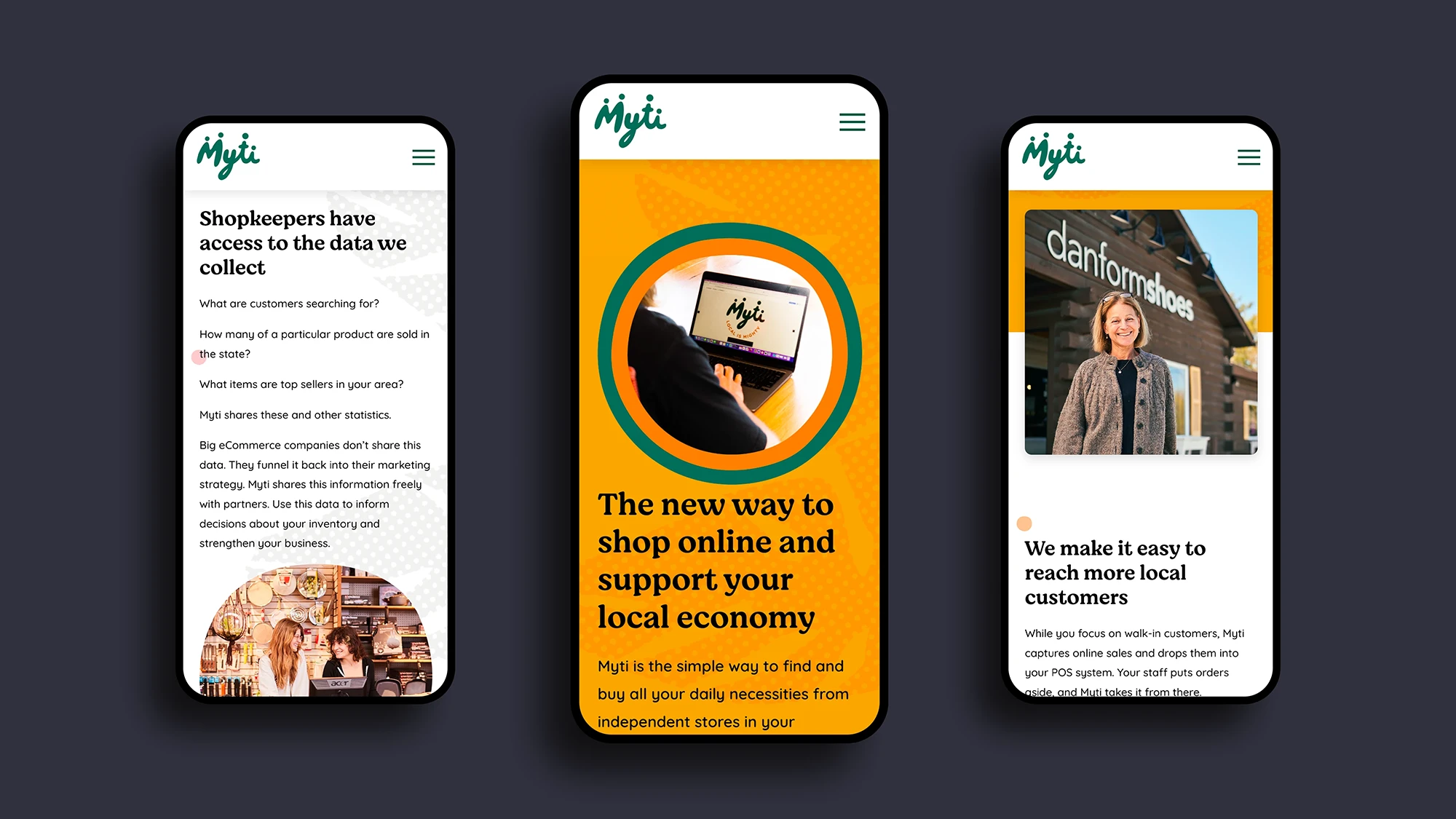 Myti Mobile Website Design