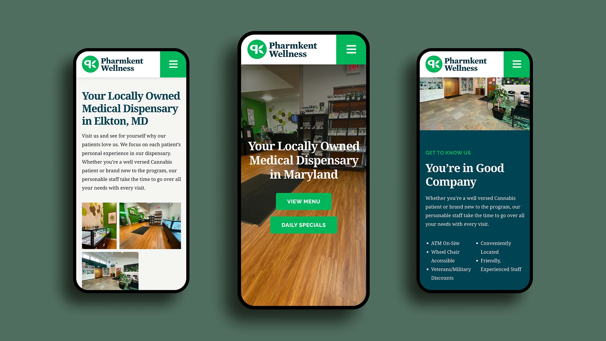 Pharmkent Mobile Web Design